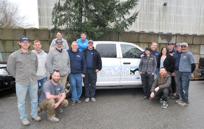 The Award winning Capilano Builders Team 
